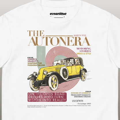 Tシャツ-DRY VINTAGE:Retro Souvenir  | スタンダードミドルウェイトTシャツ | 男女兼用 | ユニセックス | AUTONERA